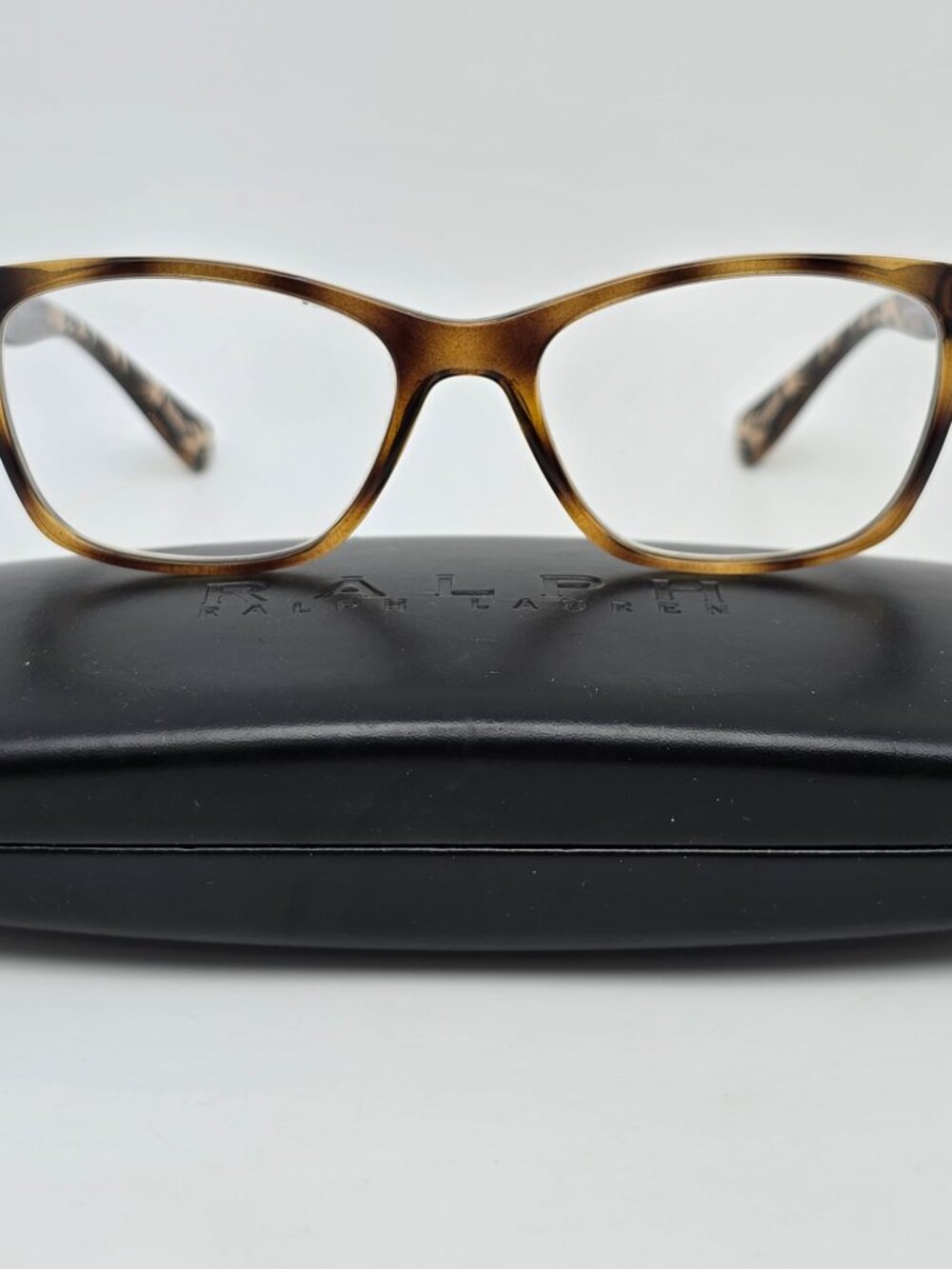 Ralph by Ralph Lauren RA7071 502 Dark Havana Cat Eye Eyeglasses Frame w/ Case